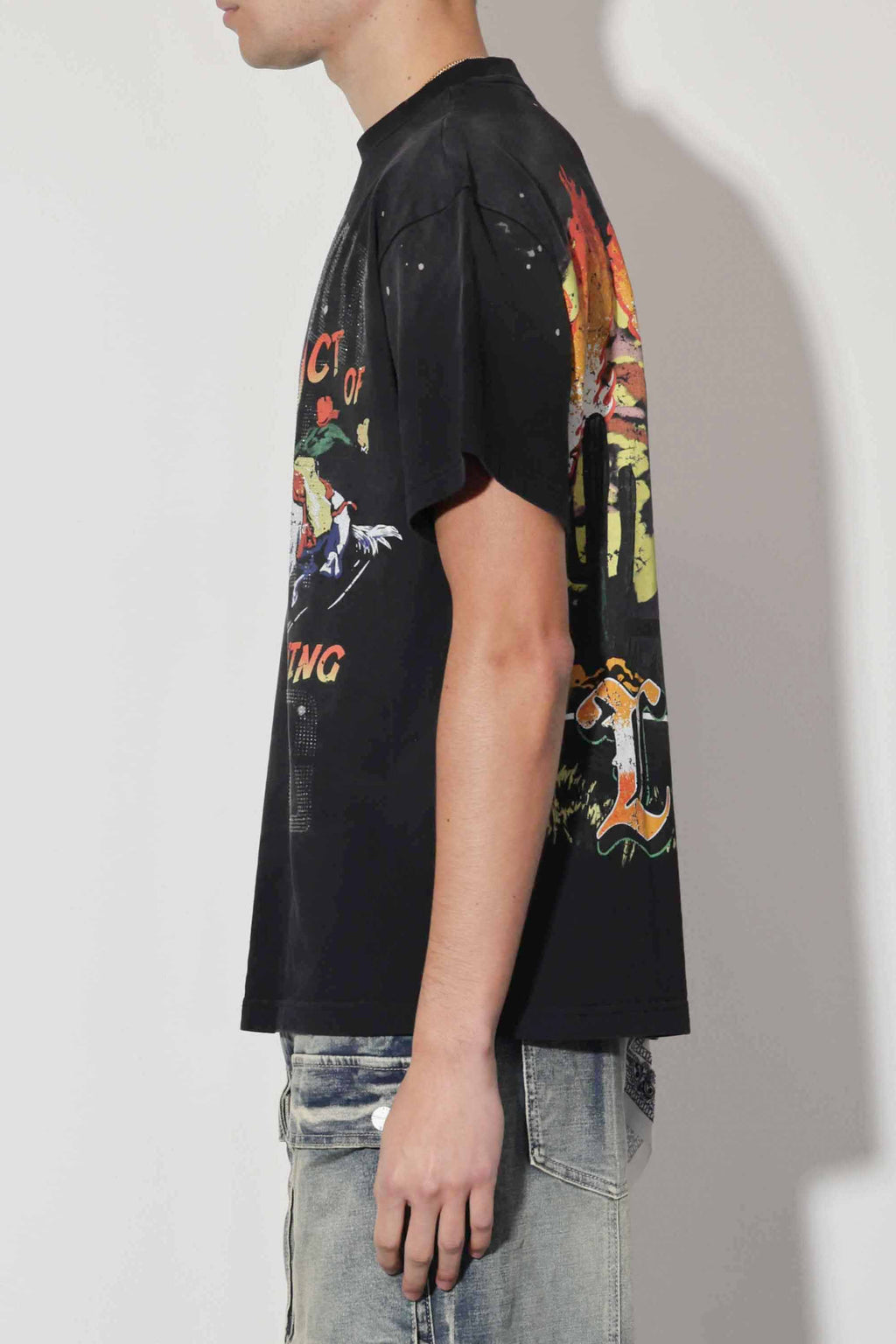 ACT OF LIVING RODEO WASHED TEE