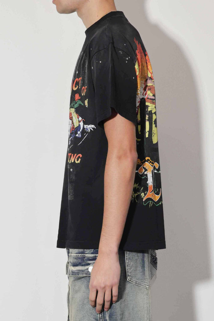 ACT OF LIVING RODEO WASHED TEE