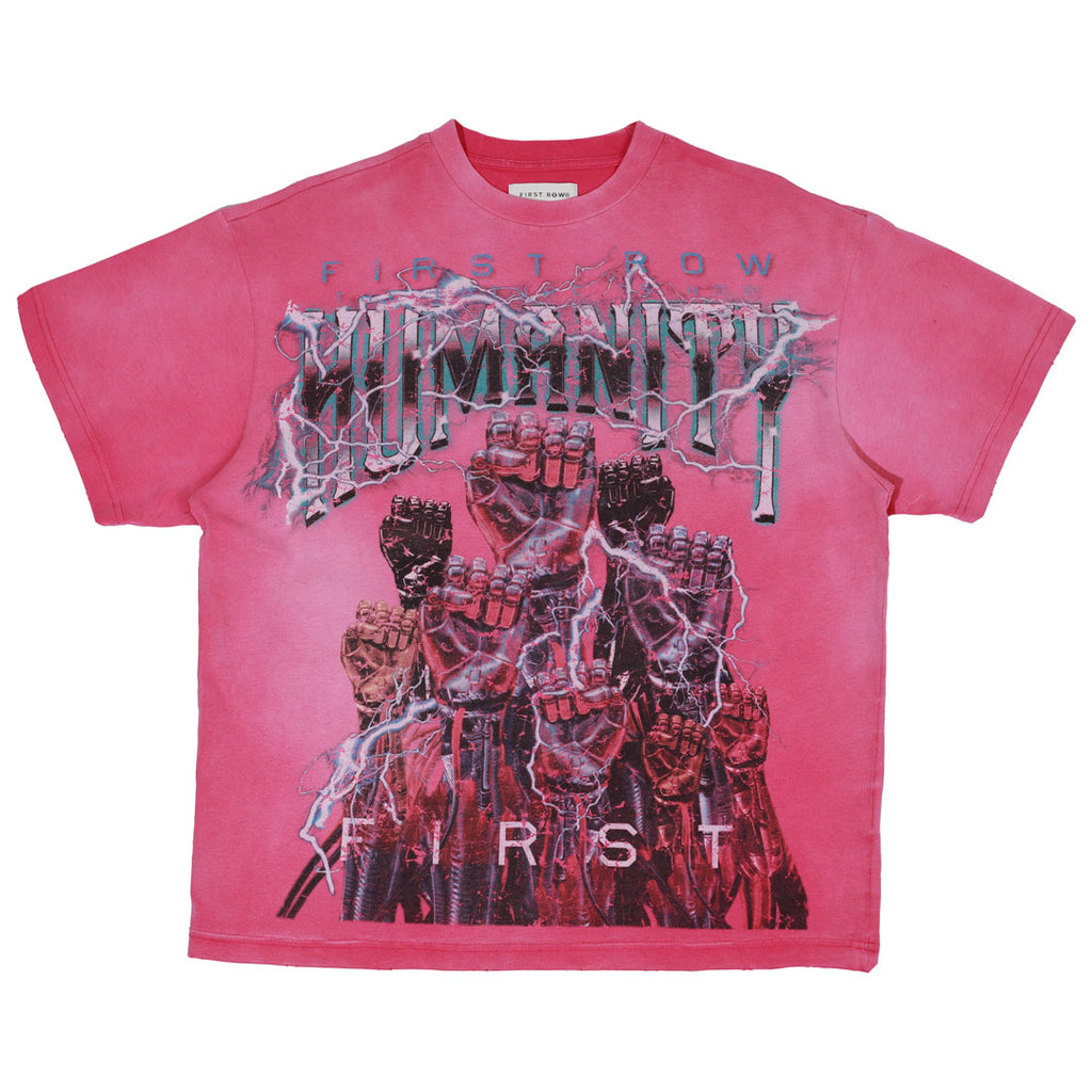 WASHED HUMANITY FIRST BE TOGETHER TEE