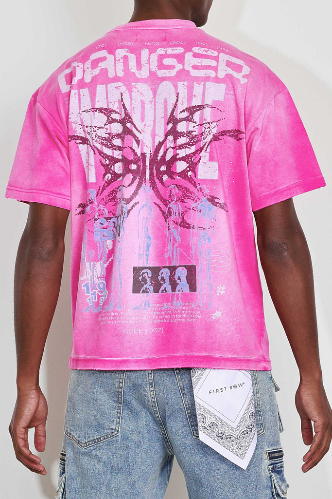 WASHED HUMANITY FIRST BE TOGETHER TEE