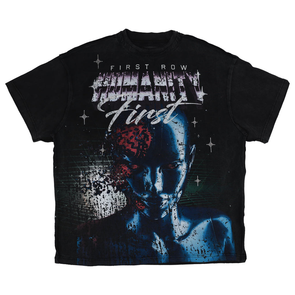WASHED HUMANITY FIRST TEE