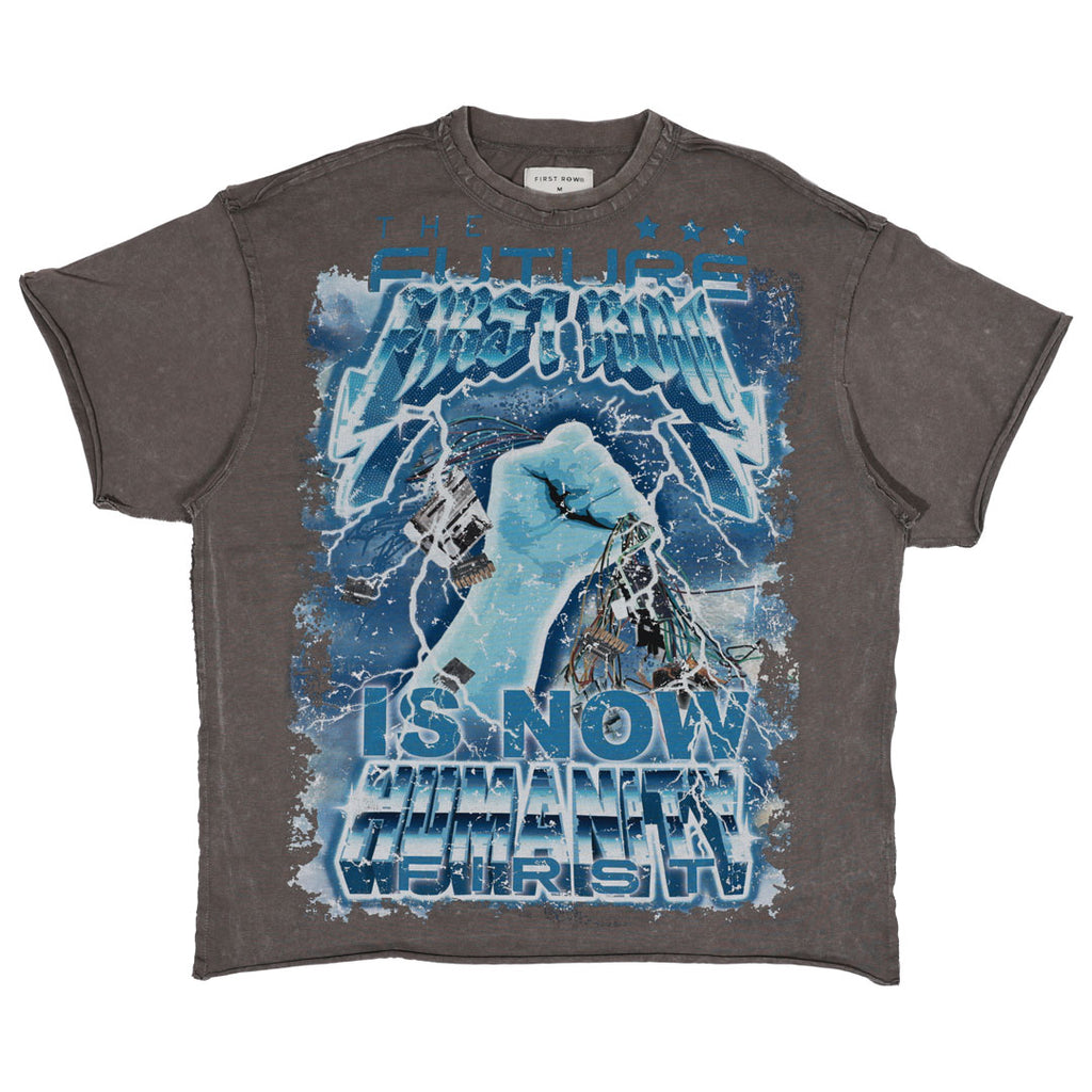 WASHED HUMANITY FIRST COURAGE TEE
