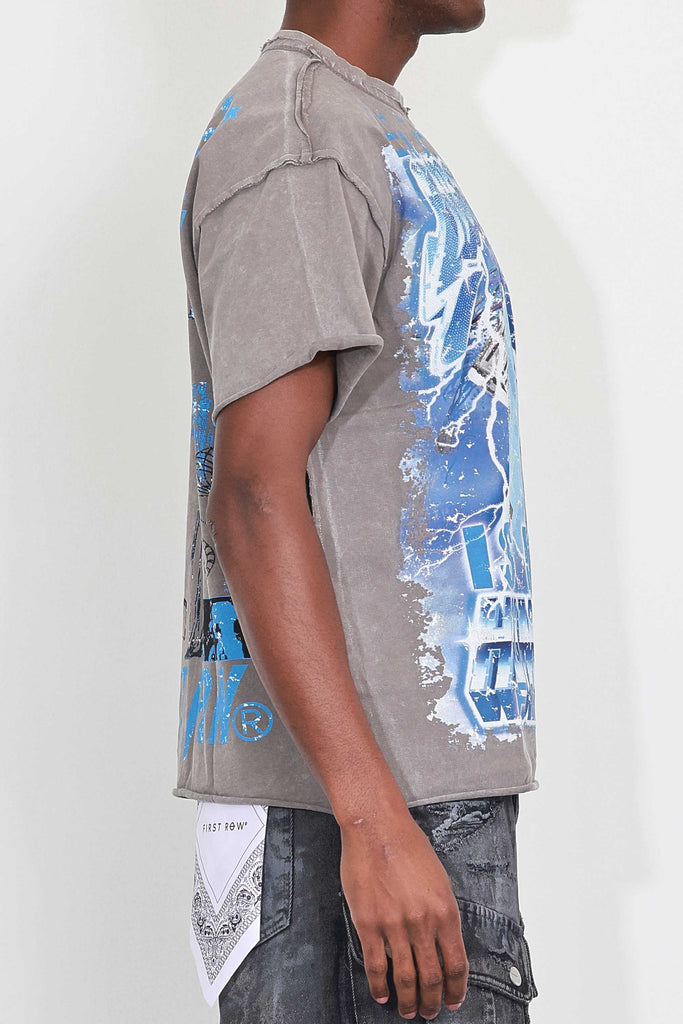 WASHED HUMANITY FIRST COURAGE TEE