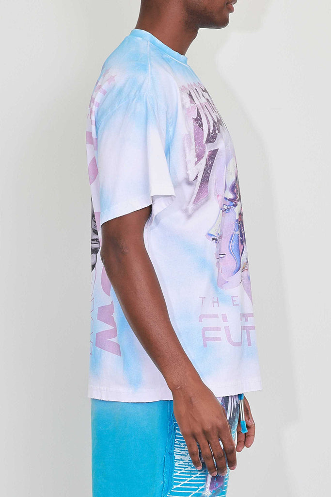 WASHED HUMANITY FIRST SPRAY TEE
