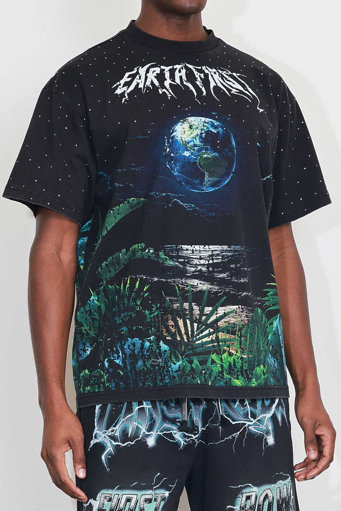EARTH FIRST MIDNIGHT TEE