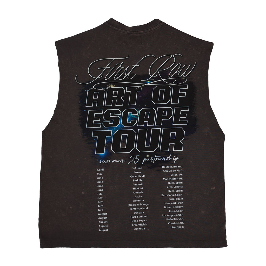 ART OF ESCAPE TOUR MUSCLE TEE