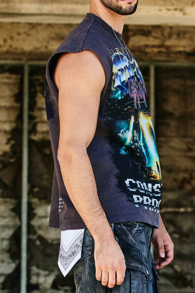 ART OF ESCAPE TOUR MUSCLE TEE