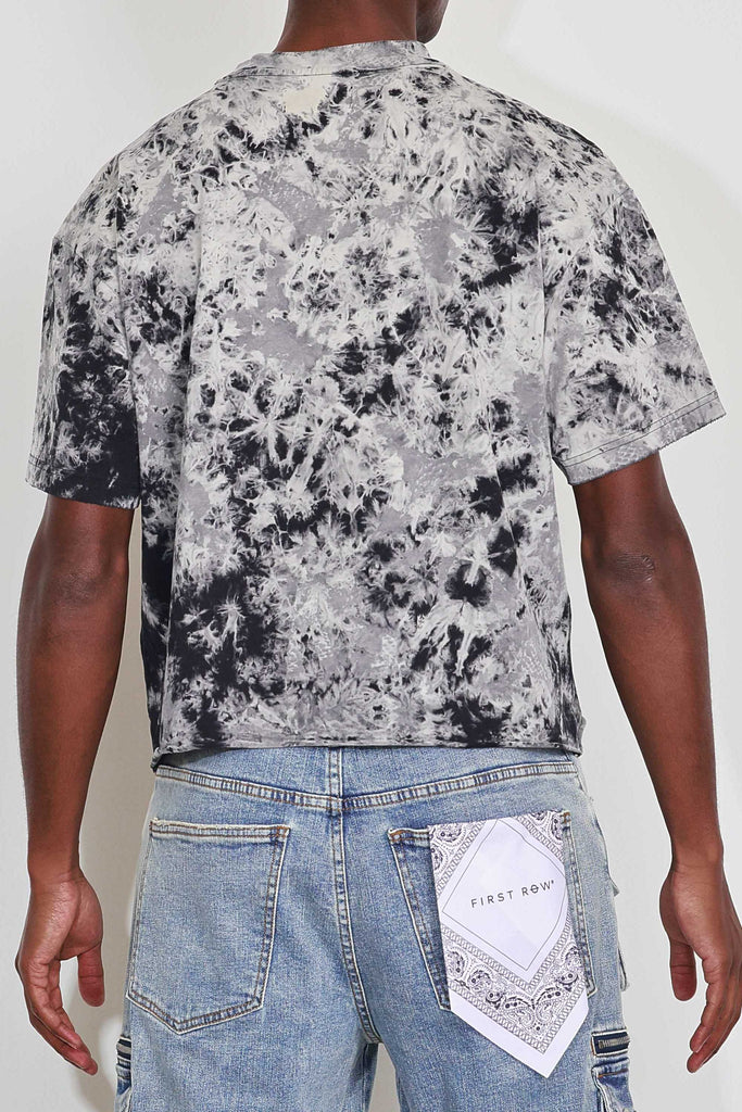 ART OF ESCAPE DOLPHINS CROPPED TEE