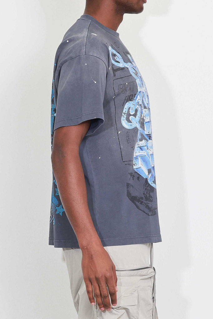 WASHED HUMANITY FIRST CHAIN TEE