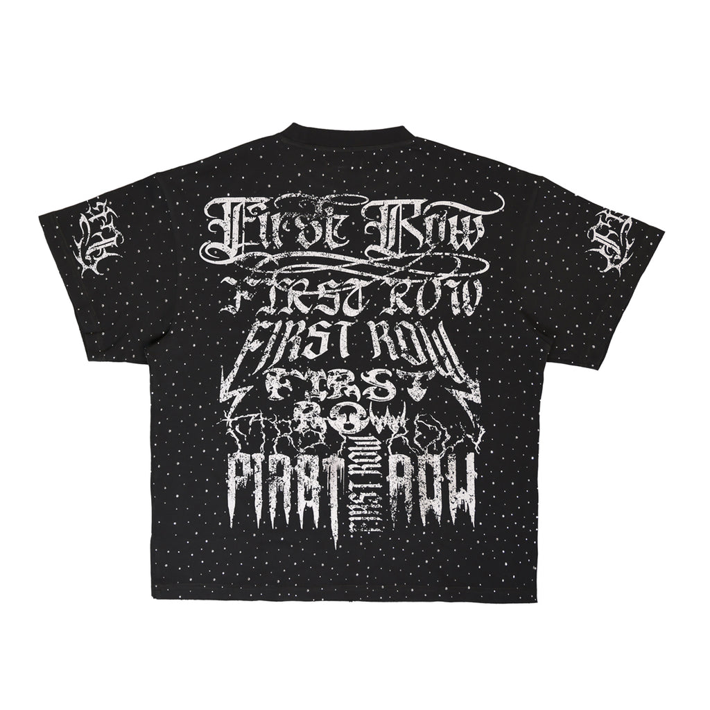 Y2K TRIBAL ALLOVER STUD TEE