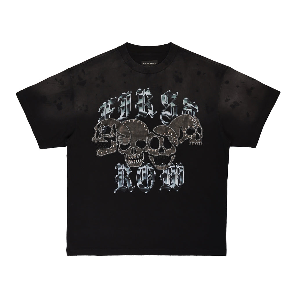 WAKE UP AND BE FIERCE APPLIQUE TEE