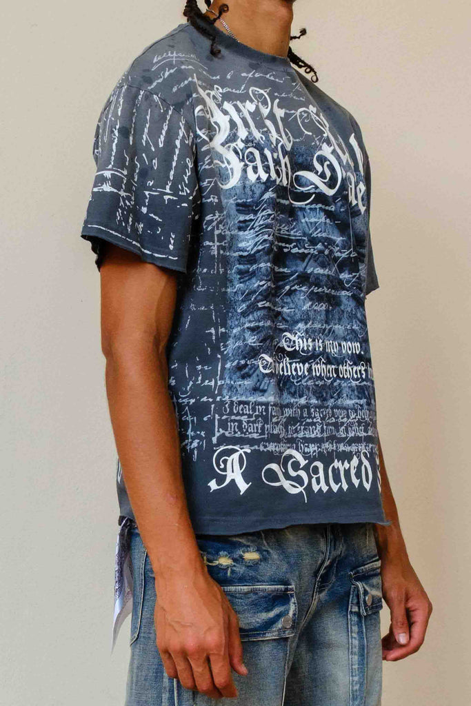 [FRT2245] FAITH DEALER A SACRED VOW PROFOUND GLORY TEE