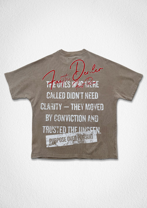 LIGHT SPEAKS IN SILENCE TEE