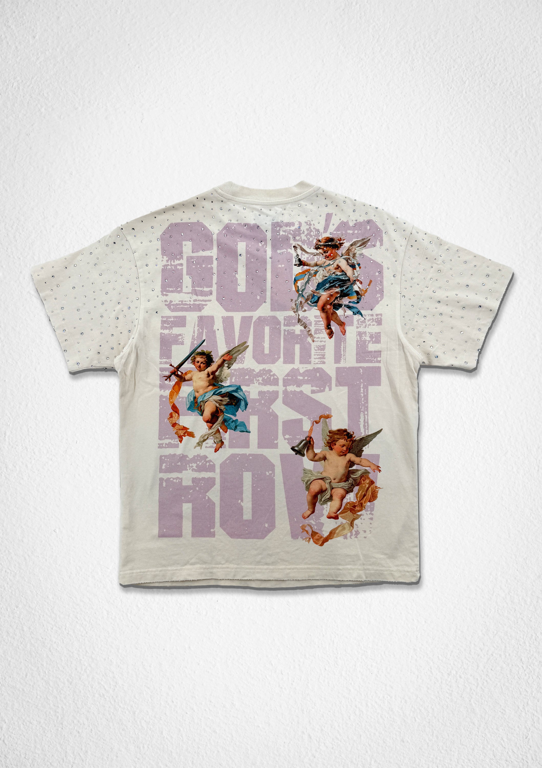 GOD'S FAVORITE DIVINE BABY ANGEL TEE