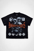 STEEL ANGELS EMBER STORM CROP TEE