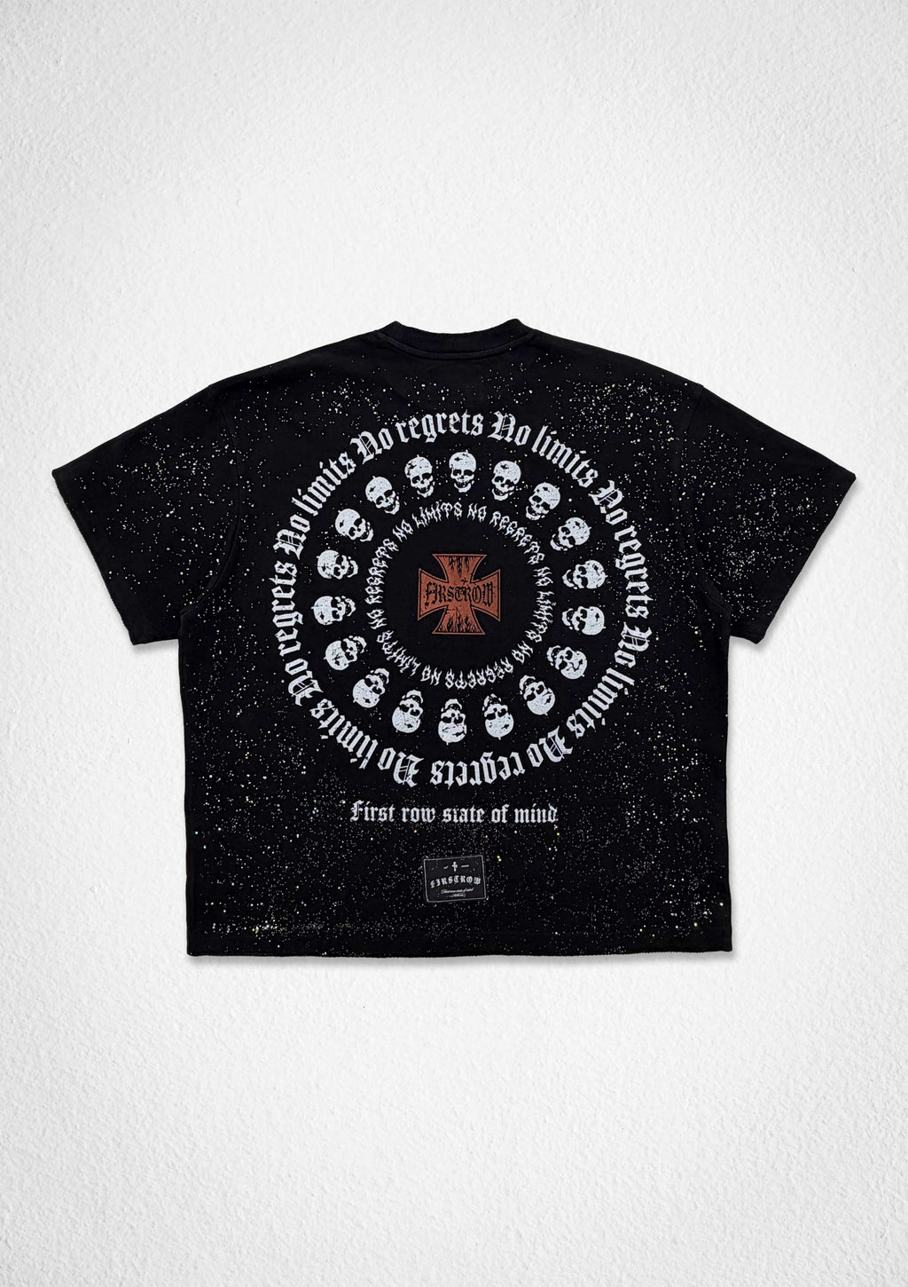STEEL ANGELS EMBER STORM CROP TEE