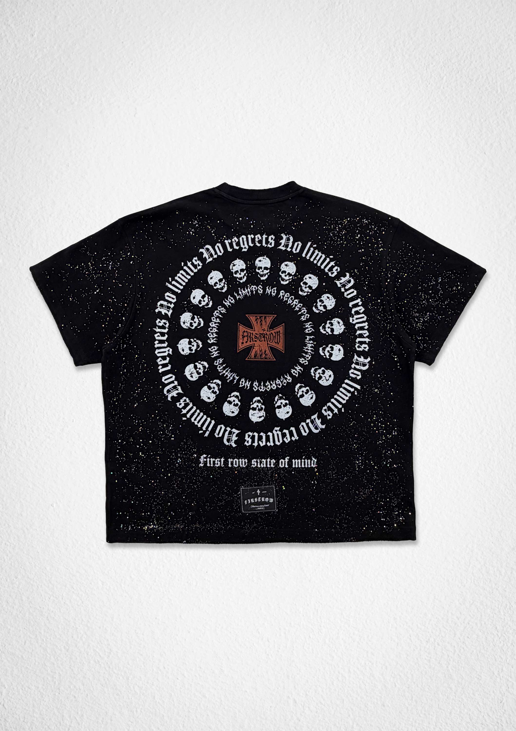 STEEL ANGELS EMBER STORM CROP TEE