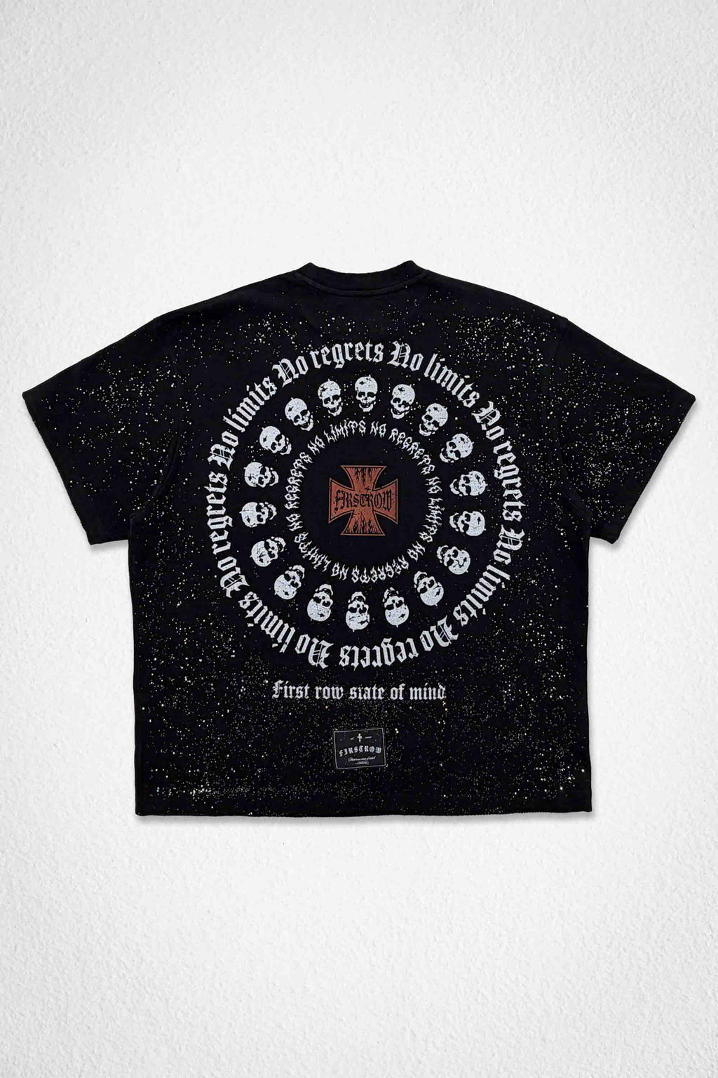 STEEL ANGELS EMBER STORM CROP TEE