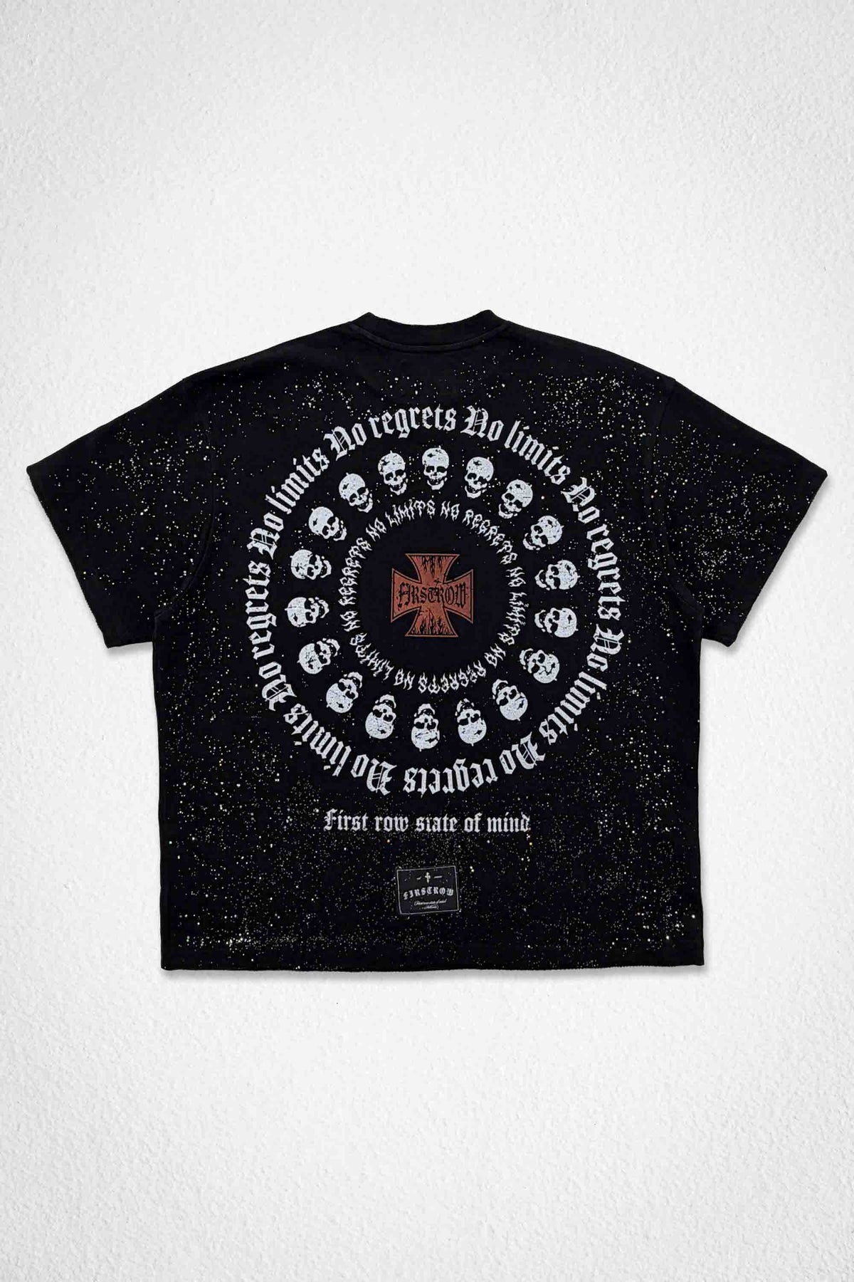 STEEL ANGELS EMBER STORM CROP TEE