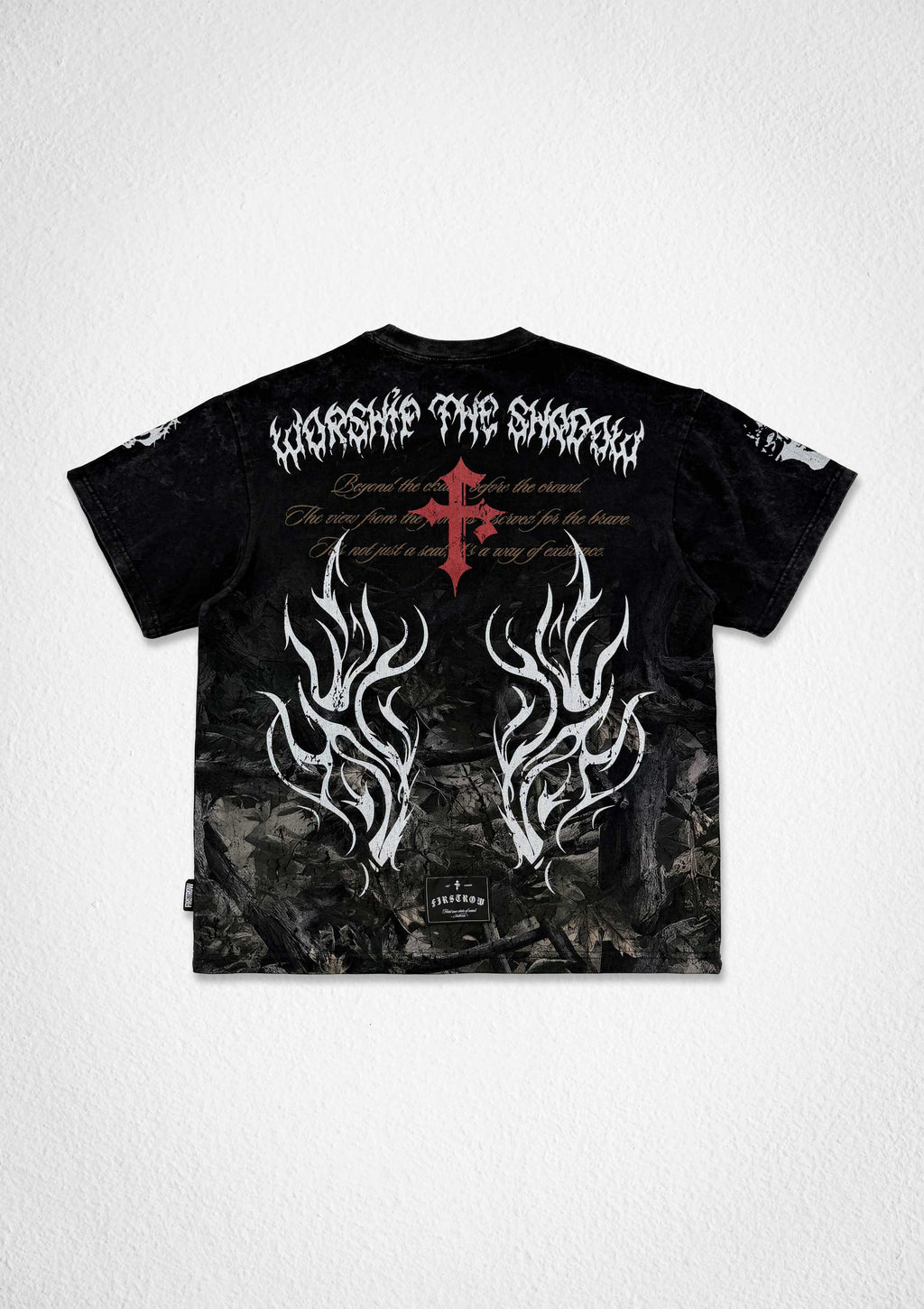 SHADOW WORSHIP GOTHIC CROSS TEE