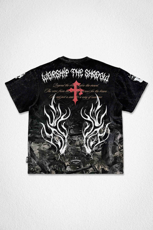 SHADOW WORSHIP GOTHIC CROSS TEE