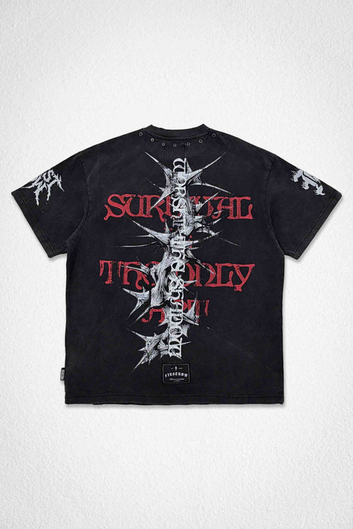 RIDE HARD IRON THRONE TEE