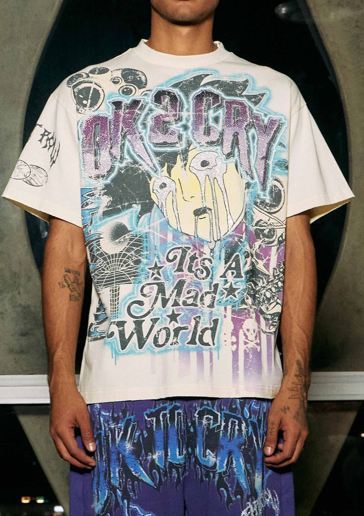 IT IS MAD WORLD OK TO CRY TEE