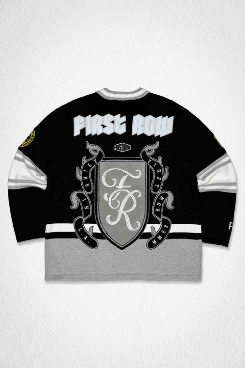 FIRST ROW CLUB SERPENT SHIELD SWEATER