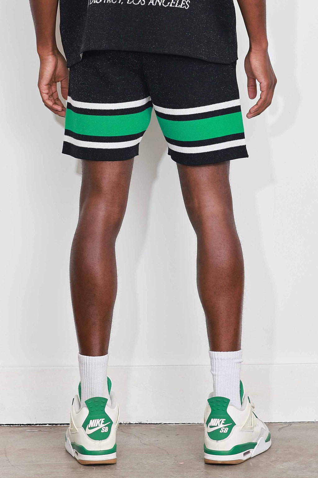 FR SPORTING VARSITY JACQUARD KNIT SHORTS