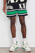 FR SPORTING VARSITY JACQUARD KNIT SHORTS