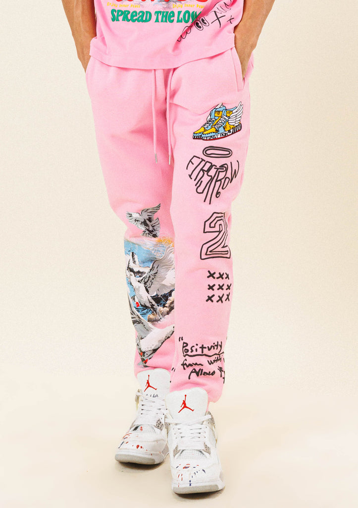 FLYING SNEAKER DRAWING  JOGGER