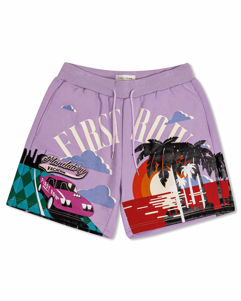 MANDATORY VACATION   GRAPHIC  SHORTS