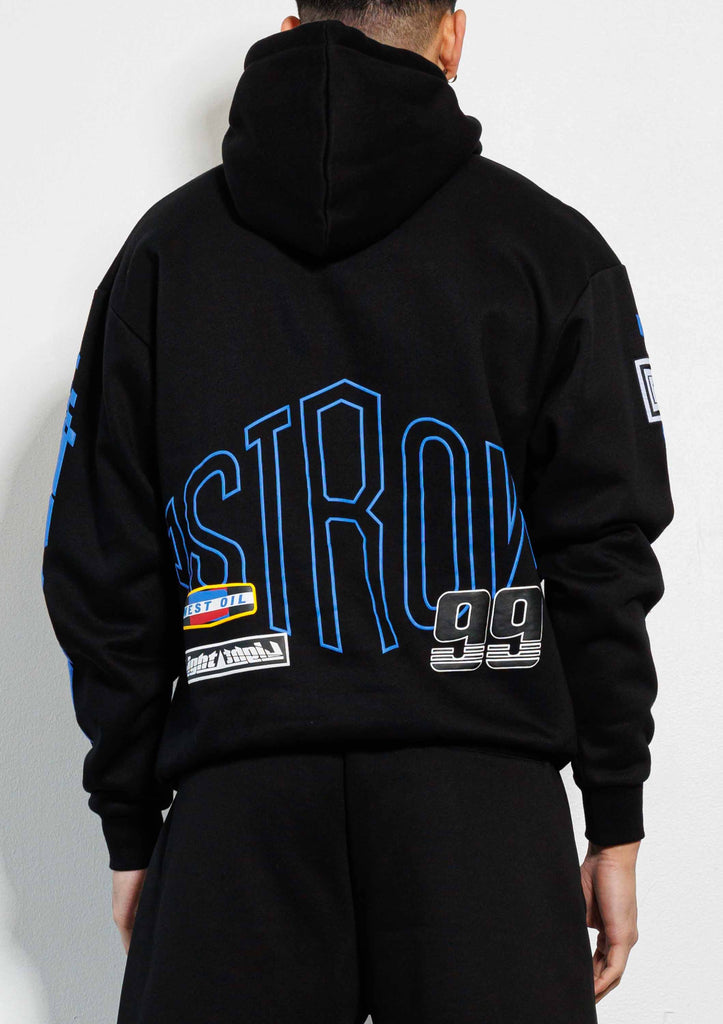 RACING MULTI PATCHES GRAPHIC HOODIE