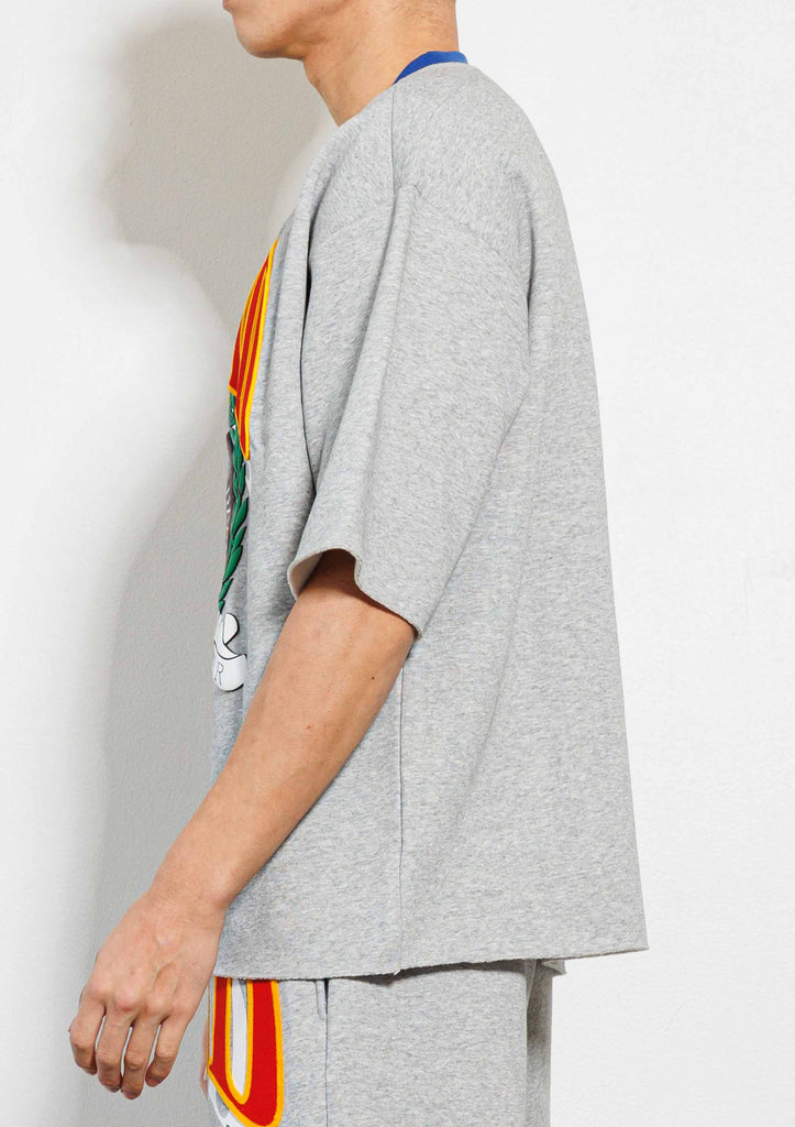 PEN & BRUSH ART OVERSIZE FLEECE TEE