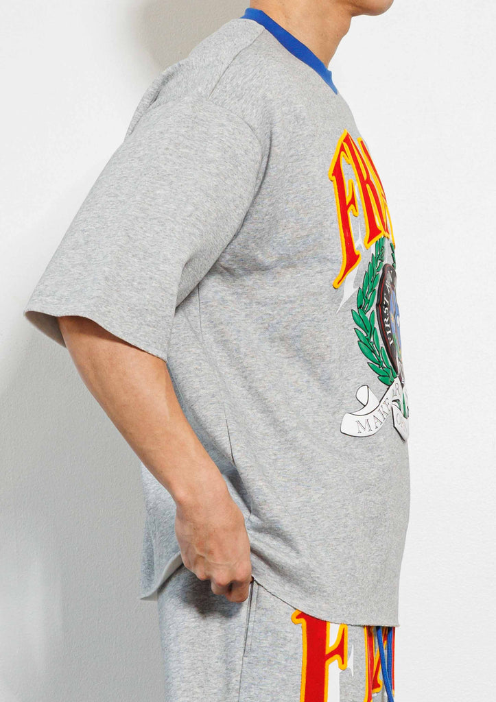 PEN & BRUSH ART OVERSIZE FLEECE TEE