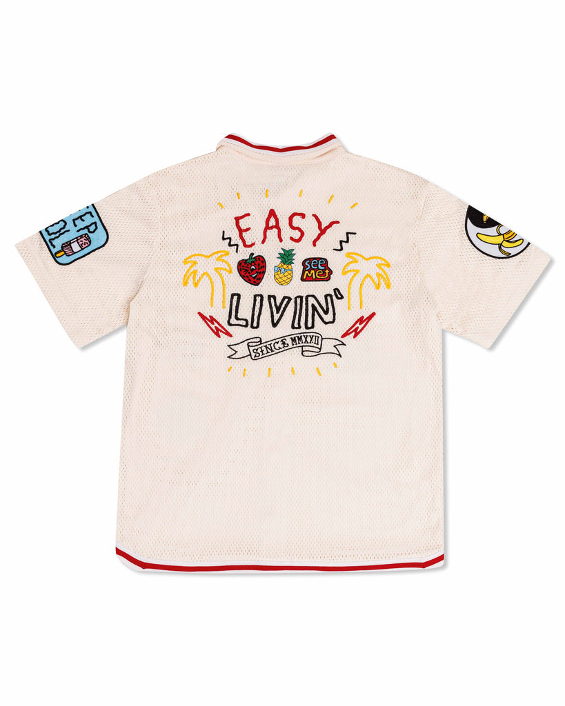 EASY LIVIN MULTI PATCH MESH SHIRTS