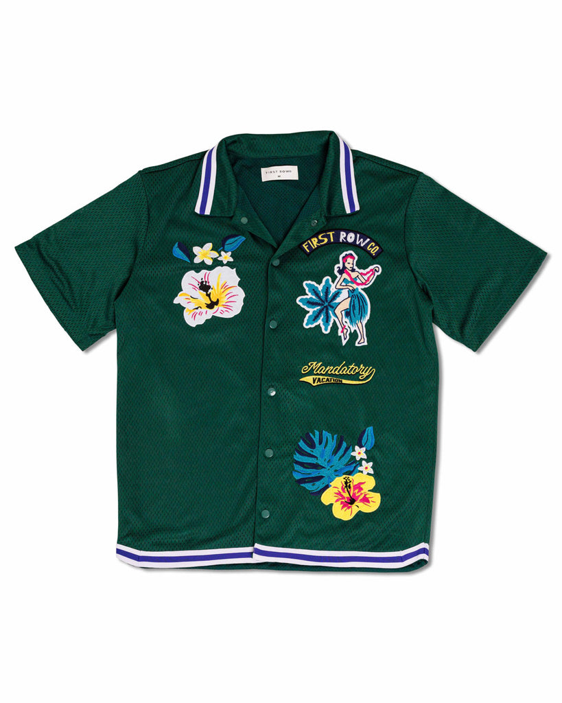 TROPICAL VACATION MESH SHIRTS