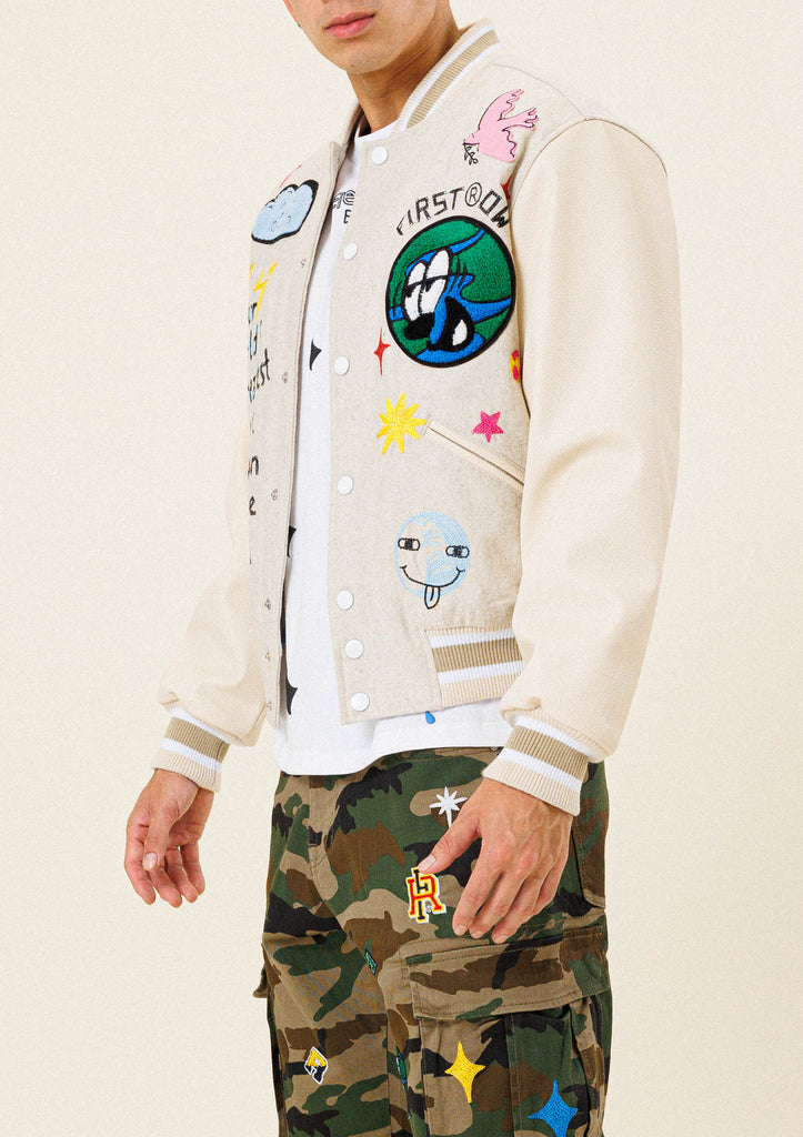 PLANET EARTH VARSITY JACKET