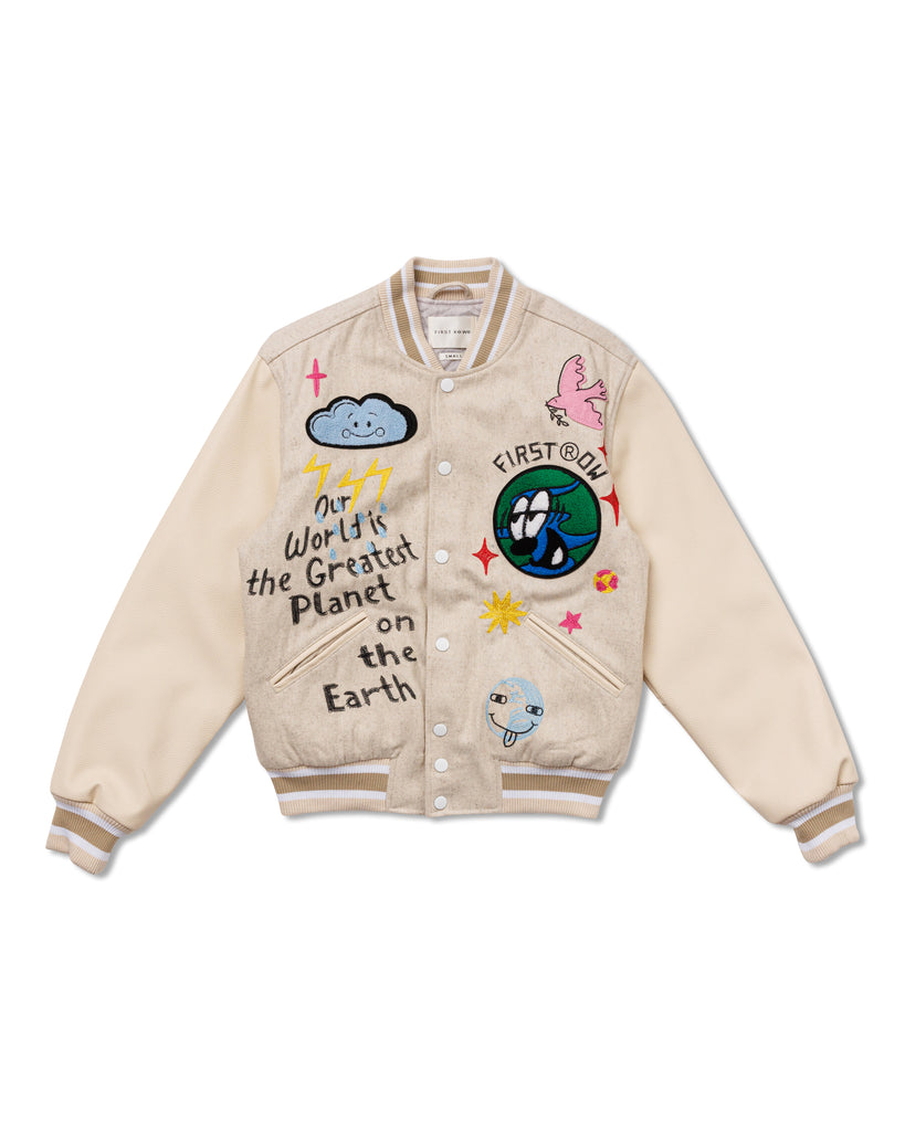 PLANET EARTH VARSITY JACKET