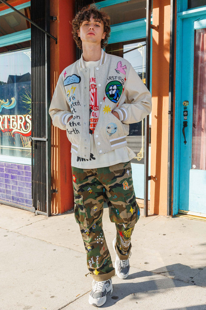 PLANET EARTH VARSITY JACKET