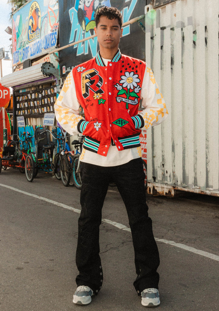 GROW YOUR FUTURE  VARSITY JACKET