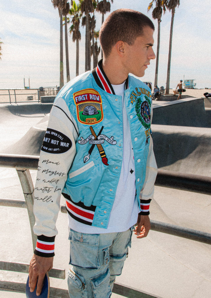 PEN & BRUSH ART DEPT.  VARSITY JACKET