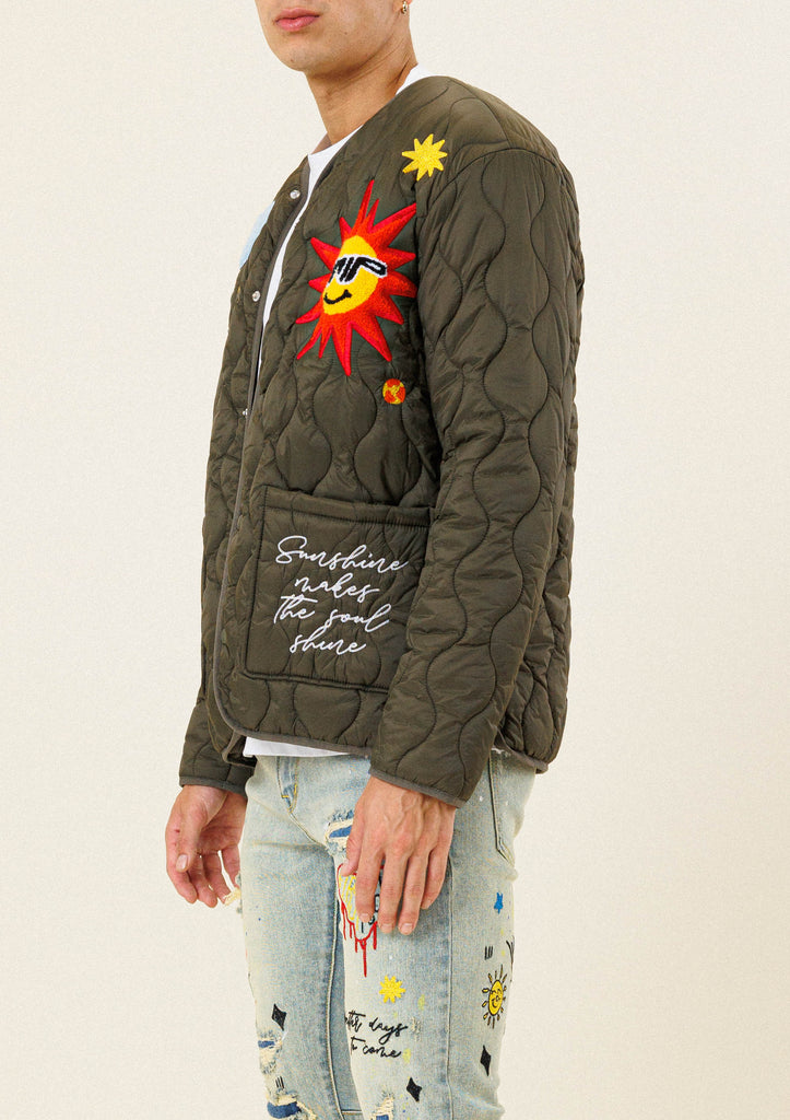 ETERNAL LIFE  QUILTED LINER  JACKET