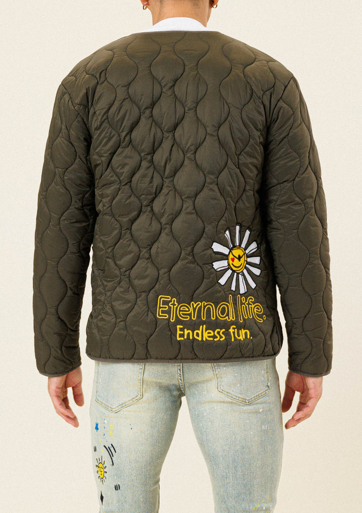 ETERNAL LIFE  QUILTED LINER  JACKET