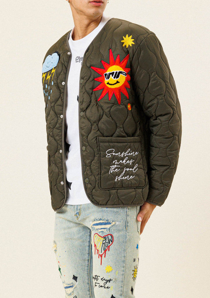 ETERNAL LIFE  QUILTED LINER  JACKET