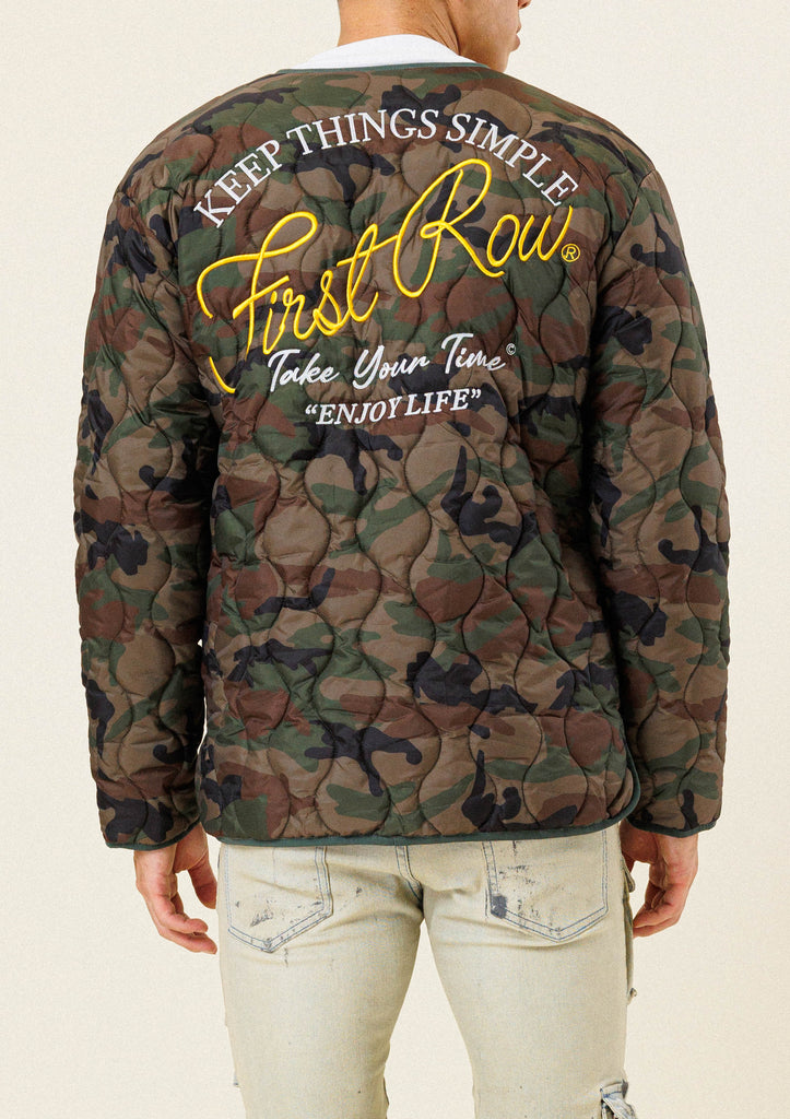 BULLDOG MASCOT  QUILTED LINER  JACKET