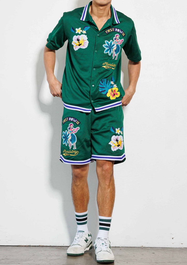 EASY LIVIN MULTI PATCH MESH  SHORTS