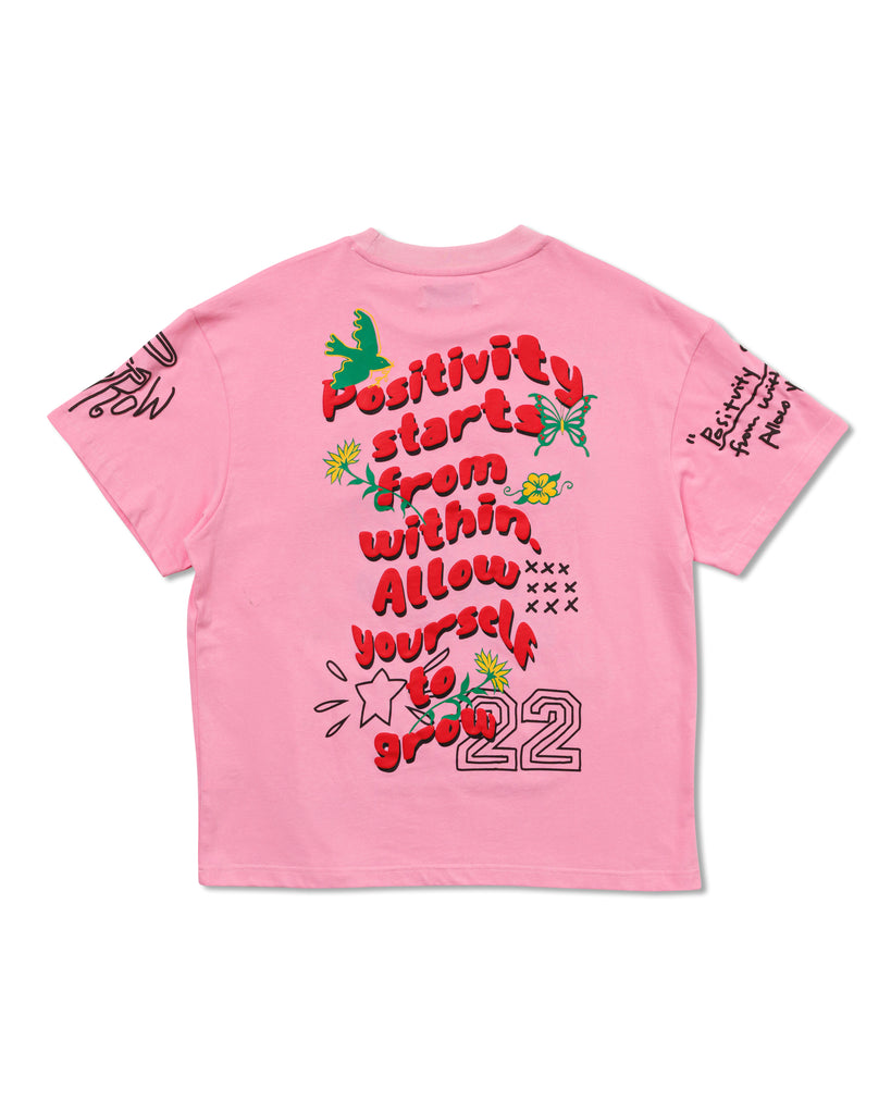 FLYING SNEAKER DRAWING  TEE