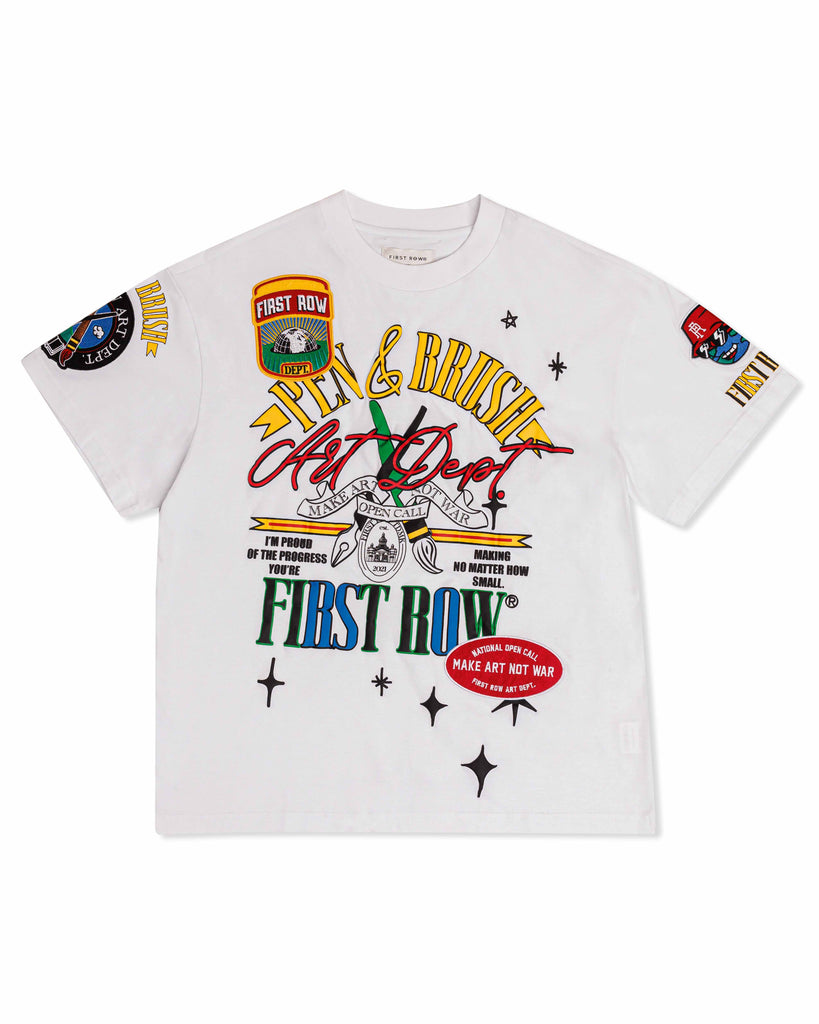 PEN & BRUSH ART DEPT.  GRAPHIC  TEE