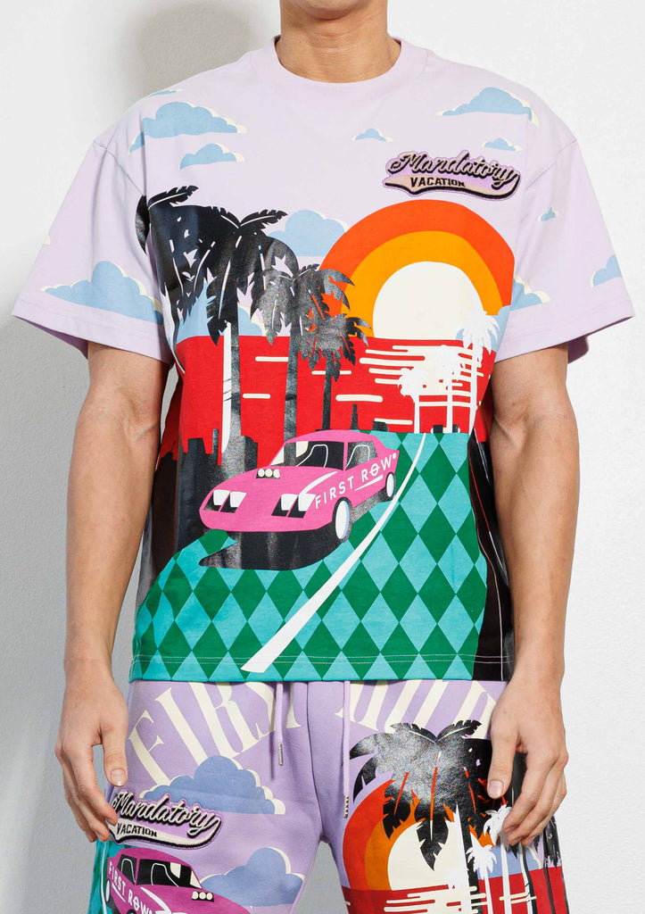 MANDATORY VACATION  GRAPHIC  TEE